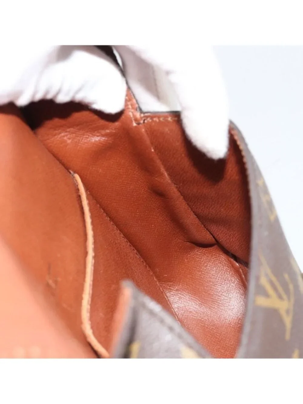 Authentic LOUIS VUITTON Monogram Saint Cloud PM Shoulder Bag M51244 LV